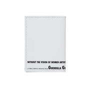 Guerrilla Girls Half the Picture leather card wallet